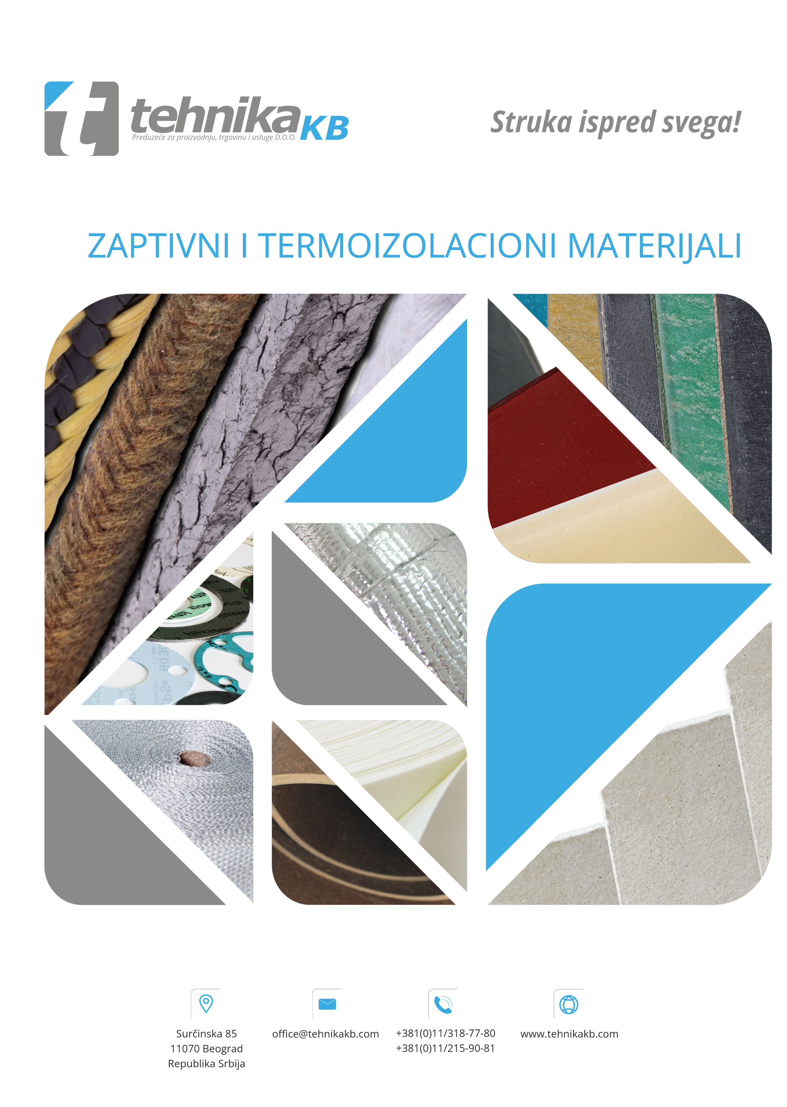 ZAPTIVNI I TERMOIZOLACIONI MATERIJALI